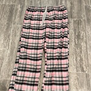 pink, black and gray striped comfort pants. 🎀